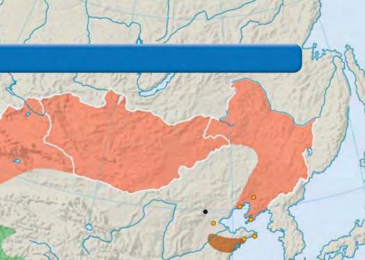 TIBET BHUTAN Chang Jiang Yellow Sea Shanghai Ningbo JAPAN PACIFIC OCEAN 0 0 1,000 Miles Bay of Bengal 2,000 Kilometers Rangoon BURMA SIAM Bangkok GEOGRAPHY SKILLBUILDER: Interpreting Maps 1.