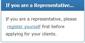 If you authorize a paid representative who does not qualify as a paid authorized representative, you will be contacted by the OINP and advised that the individual must be removed or replaced as the