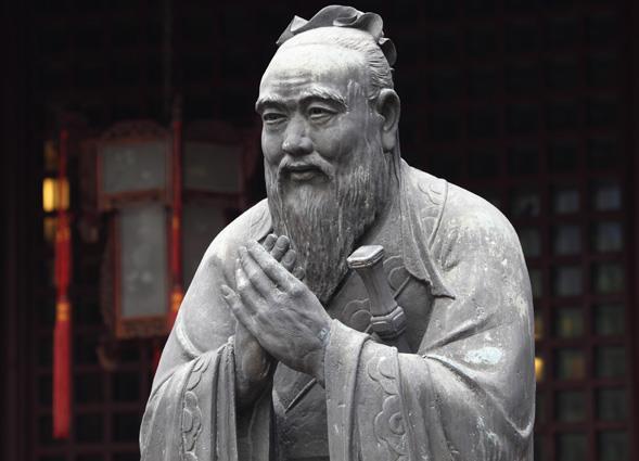 Confucius (551-479 BCE) Considered China s greatest philosopher Men should be kind, tolerant, and love their elders and ancestors (filial piety)