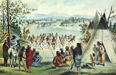 Many Native Americans, mostly Cherokee, were forced to move.