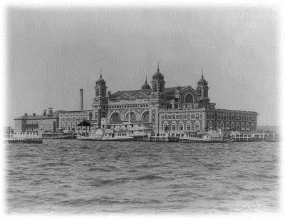 ELLIS ISLAND First Stop in America for Millions of Immigrants Immigrants Were Checked by Doctors Those who