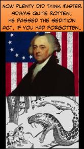 In 1798 Adams s presidency hit a low