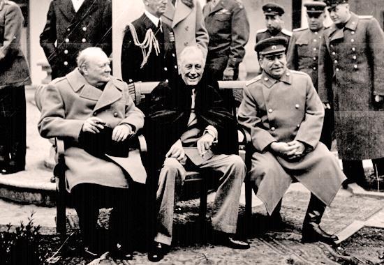 3. Describe the promise Stalin made to FDR at the Yalta Conference. FDR, Churchill, and Stalin met at Yalta towards the end of WWII to plan the postwar world: 1.