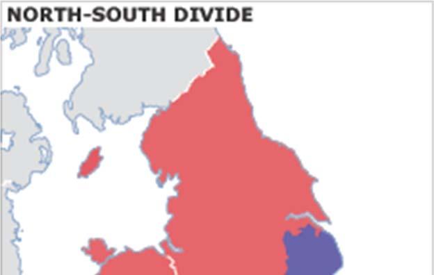 The North South divide in the UK Strategies used in an attempt to resolve regional differences and reduce the N/S divide: Devolving more powers Scotland, Wales and Northern Ireland have their own