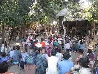 These photos were taken on December 22 nd 2012 in Kyauk Kyi Township, Nyaunglebin District.