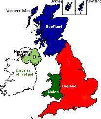 England unites with neighbors to become the United Kingdom of Britain a.