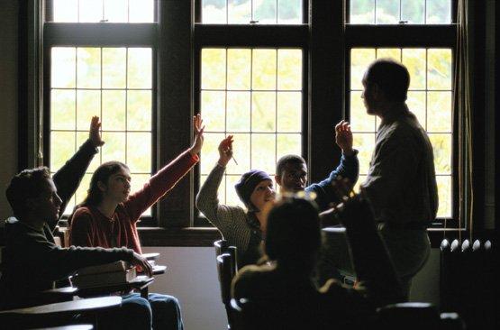 Education (College) College promotes democratic values Free Speech Forum for Ideas Tolerance