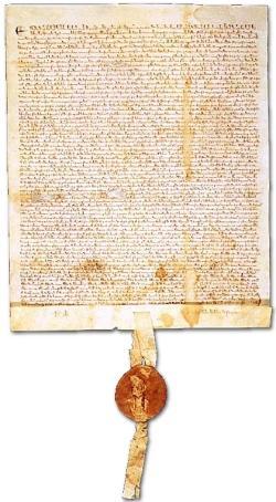 Magna Carta An English law written in 1215 Everyone must obey the law