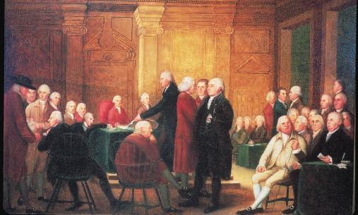 The Second Continental Congress acted as a central government for the colonies. The delegates to the Second Continental Congress included some of the greatest political leaders in America.