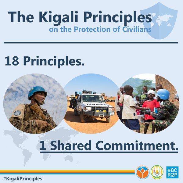 Kigali Principles (2015) Pledge by T/PCCs and financial contributors to create a framework for more effective POC Set of principles regarding