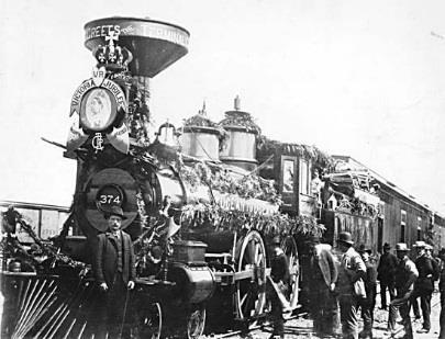 1880: new business group formed to complete the railway project The (CPR). CPR planned to build railway lines from Montreal to the west coast of British Columbia.