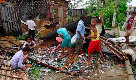 Image: CARE Canada CYCLONE - MADAGASCAR A deadly, Category 4 cyclone hit the northeast coast of Madagascar on March 7, 2017, causing extensive damage.