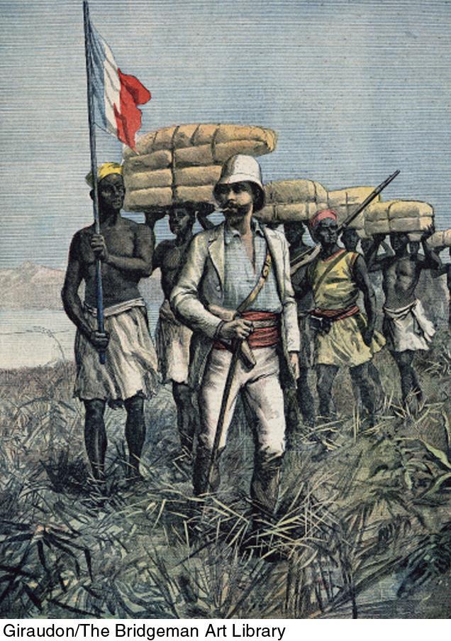 In the nineteenth century, explorers often paved the way for the colonization of African and