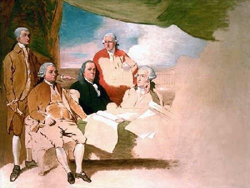Treaty of Paris (1783) John Adams, Benjamin Franklin, John Jay British recognition of USA USA granted all lands east of the Mississippi Natives left out of