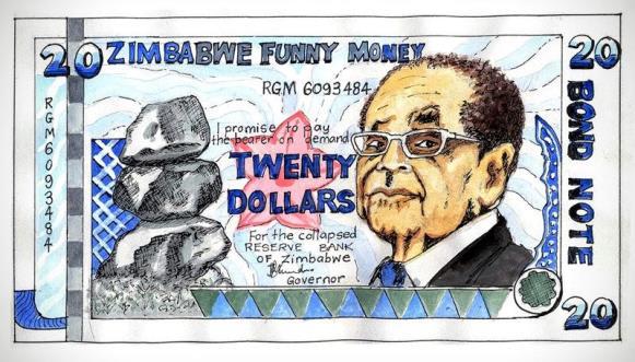 Picture 5:7 Imagination by citizens on what the Bond note would look like.