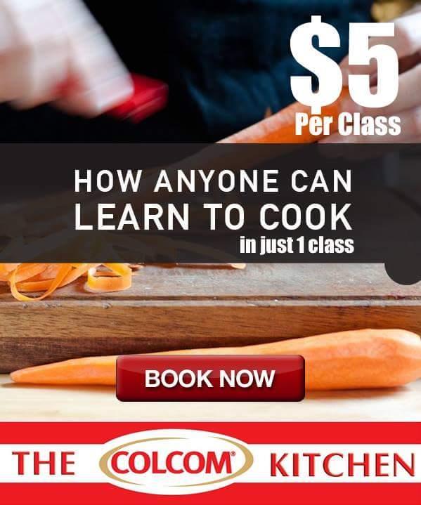 Through a Facebook advertisement by one of Zimbabwe s leading pork producers, Colcom, the mothers were able to mobilize money among themselves to attend the Colcom Kitchen Learn How