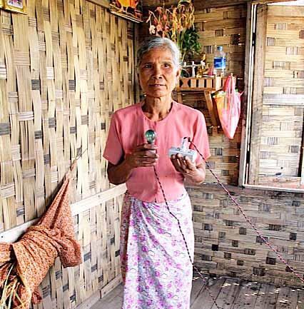 11 How electricity changed my life Ma Thein Nu has lived two-thirds of her life without electricity.