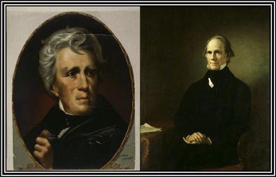 Opponents of Jackson (Webster and Clay)