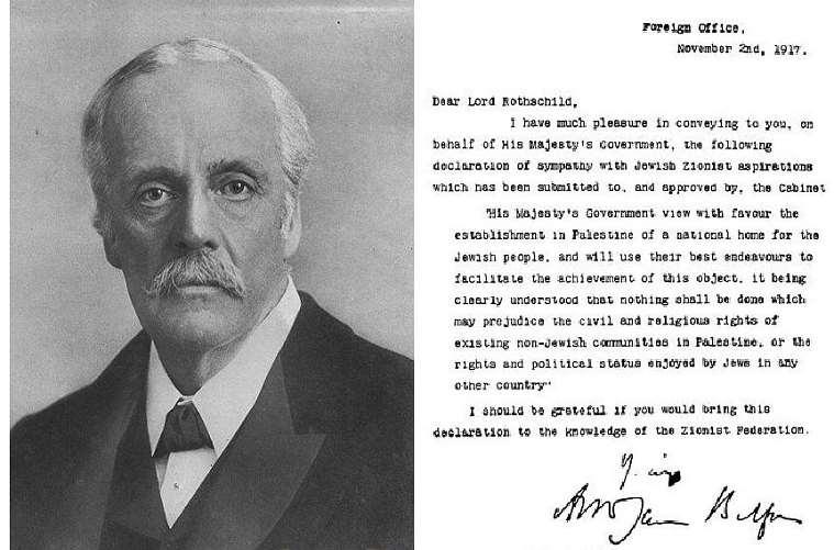 British suggested to Zionist leaders that they