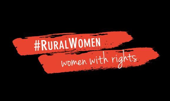 content produced for the campaign are identified by the sticker #RuralWomen, women with rights.
