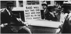 Understanding the Stock Market THE GREAT DEPRESSION A stock or share is a portion of ownership in a company. A person who bought a stock was promised a dividend.