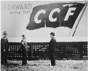 (2) The Co-operative Commonwealth Federation (CCF) a coalition of
