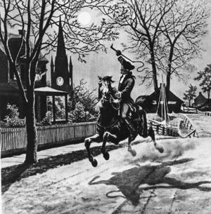 Side Note Paul Revere's Ride-(1775) Henry Wadsworth Longfellow Listen my children and you shall hear Of the midnight ride of Paul Revere,
