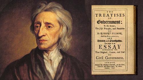 4 D. JOHN LOCKE - An Enlightenment thinker who argued that English monarchs did not have a divine right to rule. Instead, the true basis of government was a social contract among free people.