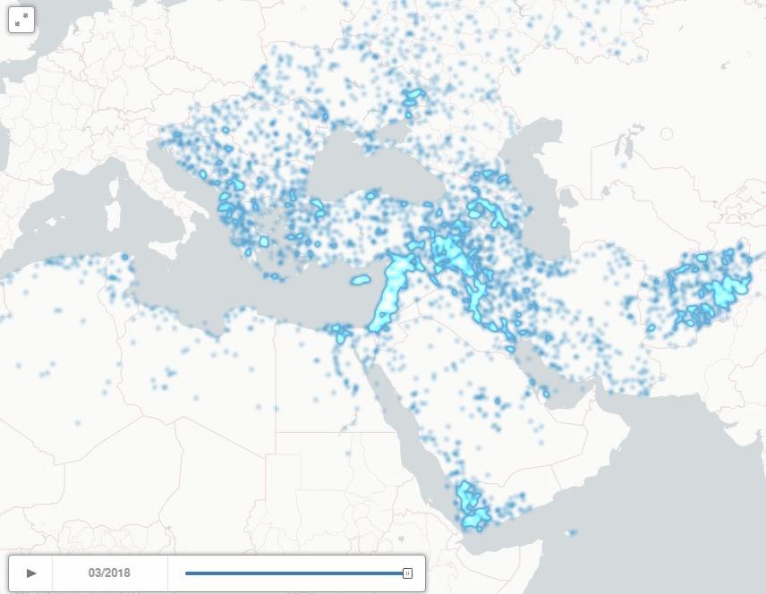 Tracking Geopolitics on real time