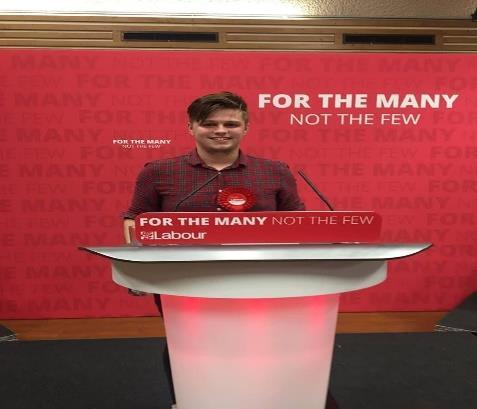 OWEN HOOPER Youth Candidate for National Policy Forum Election 2018 It is my firm belief that we can live in a more equal society, where poverty is not accepted as the norm but challenged, where