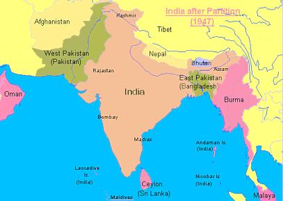 Indian Independence and Partition India was, therefore, partitioned into two nations: India in the center