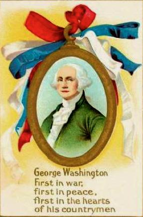 Our First President When the Constitution was ratified in 1789, George Washington was elected America s 1 st President: