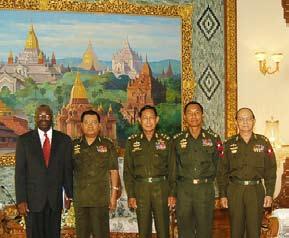 LAST MONTH IN BURMA News from and about Burma FEB 2009 Two more UN Envoy visits fail to secure change During February, two UN envoys, Special Advisor Ibrahim Gambari and Human Rights Special