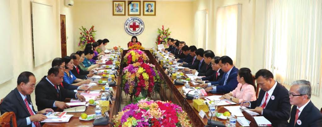 Strategic Direction 4 ENSURE THE STRENGTHENING OF THE CAMBODIAN RED CROSS PROFILE AS A WELL FUNCTIONING NATIONAL SOCIETY CORE AREA 4: DEVELOPMENT OF ORGANIZATION AND RESOURCES In order to fulfil the