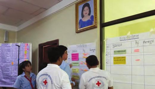 Two Red Cross Branches (Kampot and Prey Veng) conducted their extra ordinary assembly to elect new branch committee members.