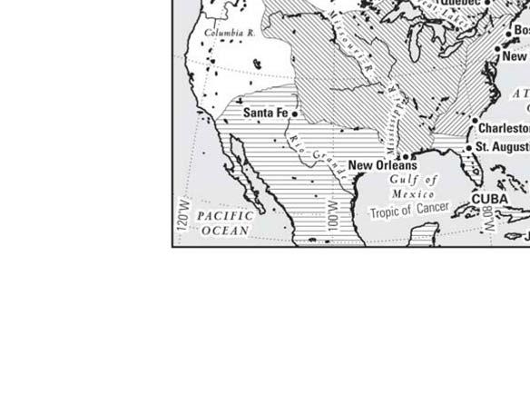 to interpret the past since 1500 A.D. (C.E.). Read the summary and map to answer questions on the Practice page.