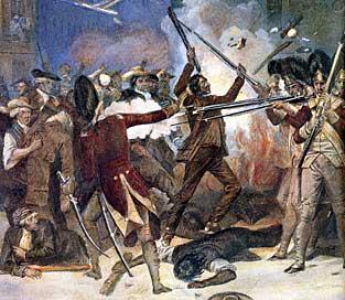 March 1770 Fights often broke out between the poor male colonists and low ranking British soldiers The Massacre started over
