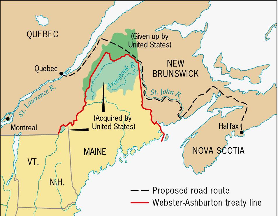Maine Boundary