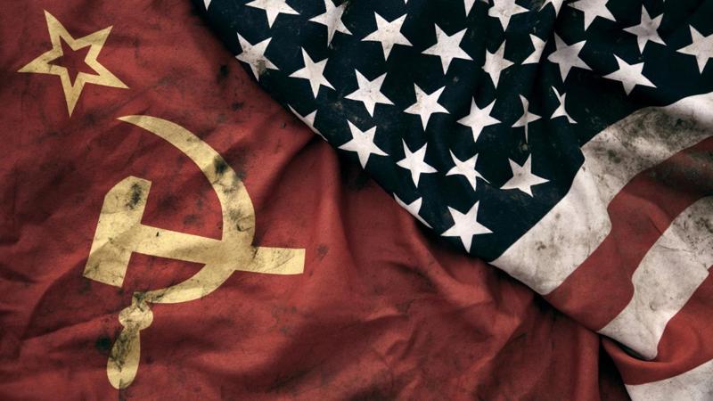 The relationship that developed primarily between the USA and the USSR after World War II.