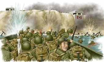 D-Day June 6, 1944 Normandy, Coast of France Allies use 4600 ships to invade
