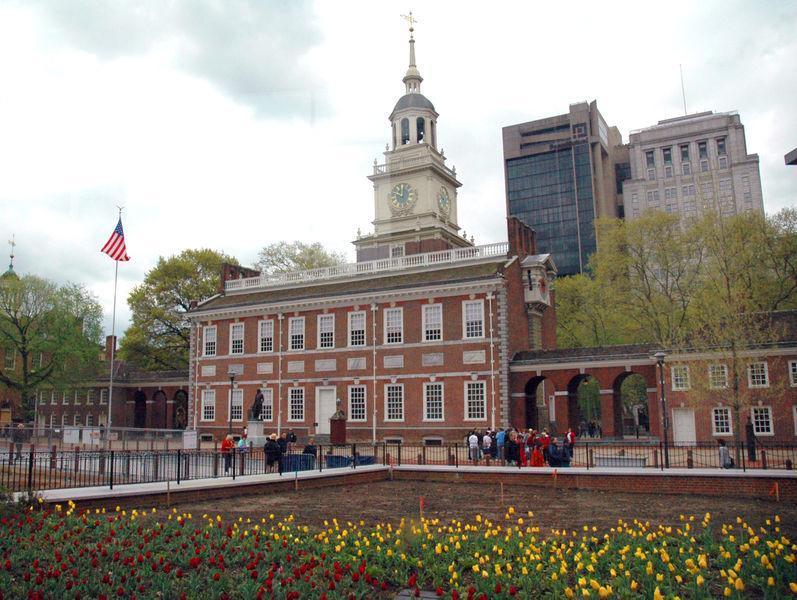 Meeting of demi-gods in Philadelphia, 1787 Spring/Summer 1787, leaders from 12 states (except RI) met in Philadelphia