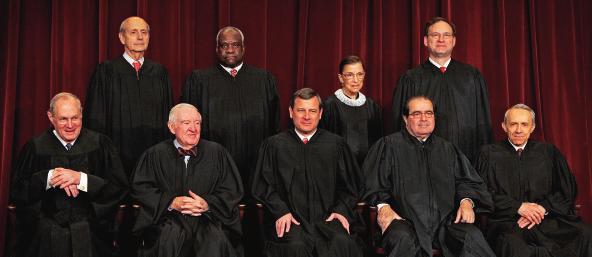 Matthew Cavanaugh/epa/CORBIS Jurisdiction and Powers Main Idea The Supreme Court is composed of nine justices: the chief justice of the United States and eight associate justices.