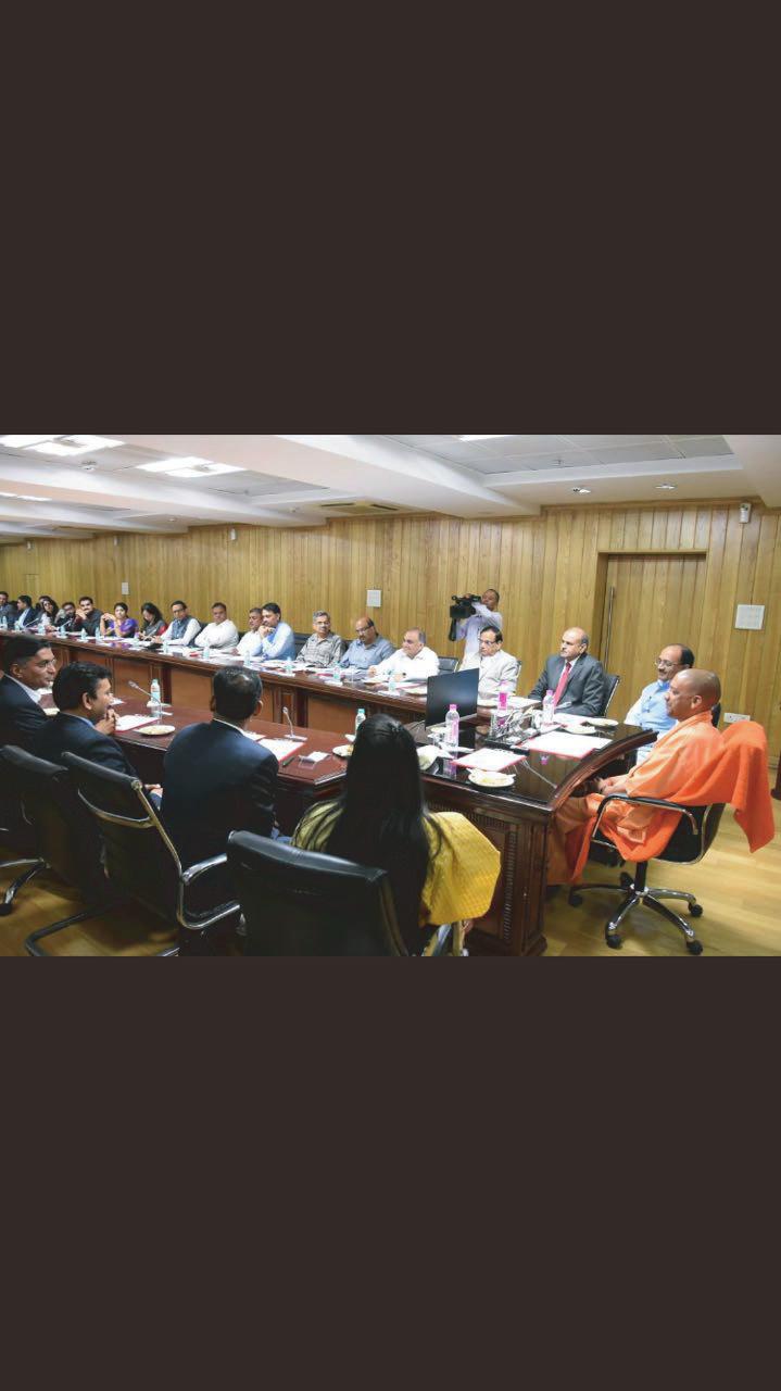 USISPF Engagement USISPF led a multi-sector delegation of member companies to meet Chief Minister Yogi Adityanath on October 23, 2017.