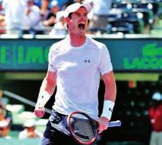 2 n Waning Day of Tagu 1376 ME Djokovic an Murray to meet again in Miami final Miami, 4 April Worl number one Novak Djokovic will face Britain s Any Murray in the final of the Miami Open for a thir