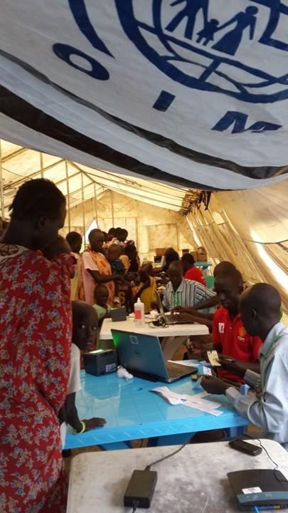 IOM SOUTH SUDAN REPORTING PERIOD 16-30 October H I G H L I G H T S Biometric Registration of 17, 478 has been Relocation within the Bor PoC site is ongoing, over completed 1,500 f in the Malakal PoC