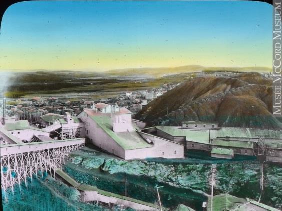 Asbestos Mining Industry. Asbestos Mines, Quebec. Around 1923 Source: Mccord Museum Online Collection.
