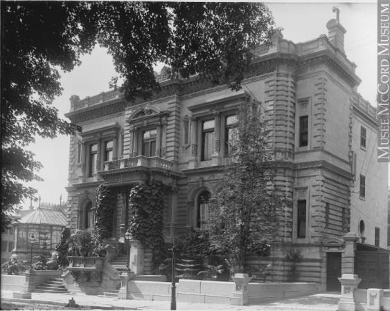 Mr. Meighen's house, Drummond Street, Montreal- 1900 Source: McCord Museum