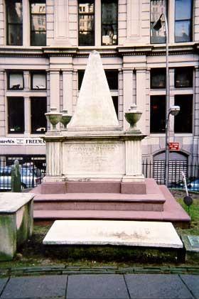 Alexander Hamilton grave is located in