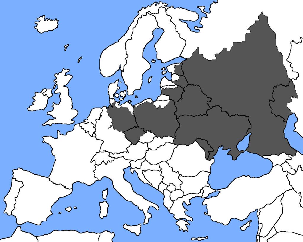 VI. A regional geography of Central & Eastern Europe (25 March 13 April; no class 6 April) Central Europe (Germany, Czech Republic, & Poland) The eastern European Plains (Poland, Belarus, Lithuania,