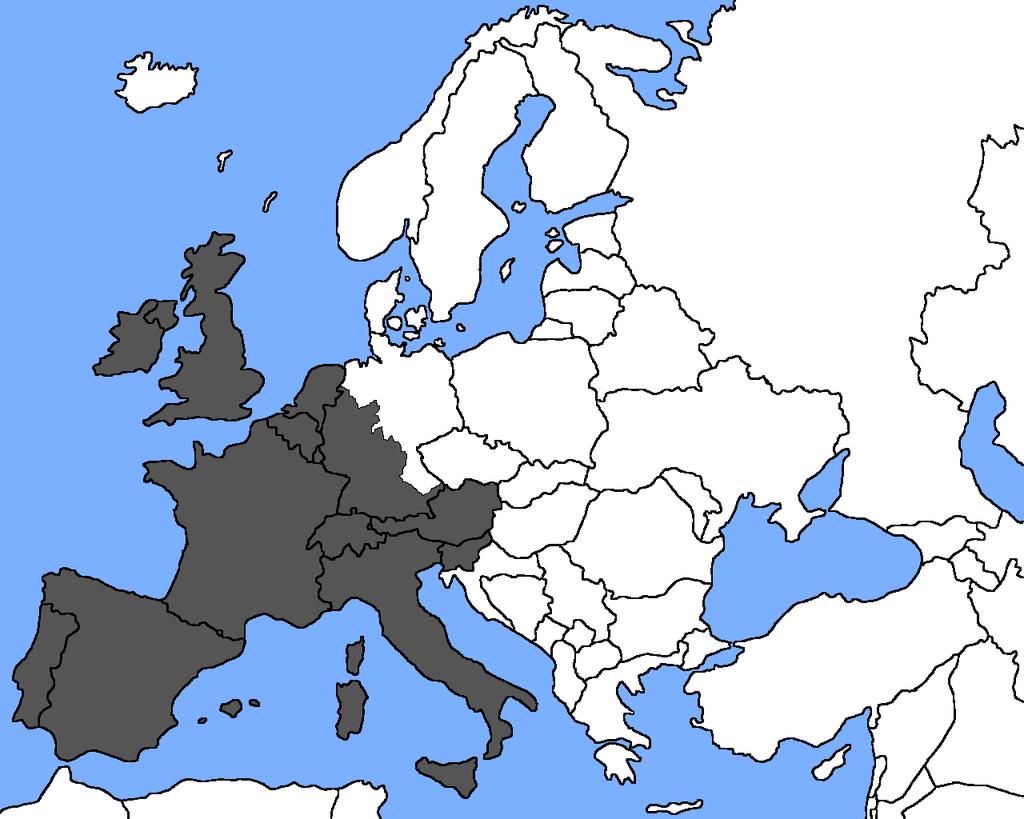 V. A regional geography of Western Europe (22 February 21 March; no classes 14 18 March) Northwest Europe (Ireland, United Kingdom, France) The Iberian Peninsula (Portugal, Spain, Andorra, & France)